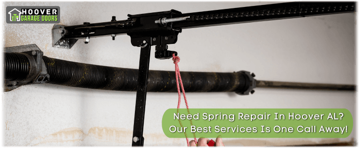 Broken Garage Door Spring Hoover AL